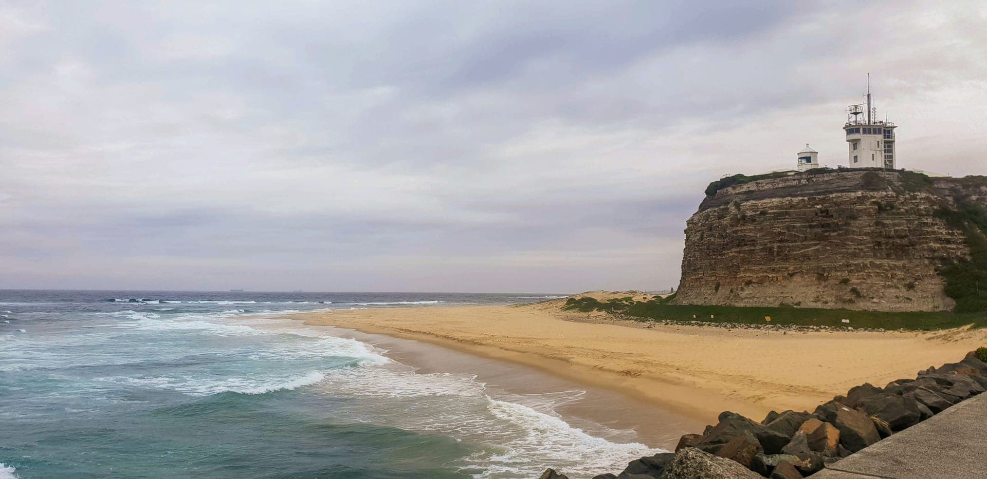 Newcastle harbour and coastline, PVC fencing supplied, delivered, and installed across the Hunter coast.