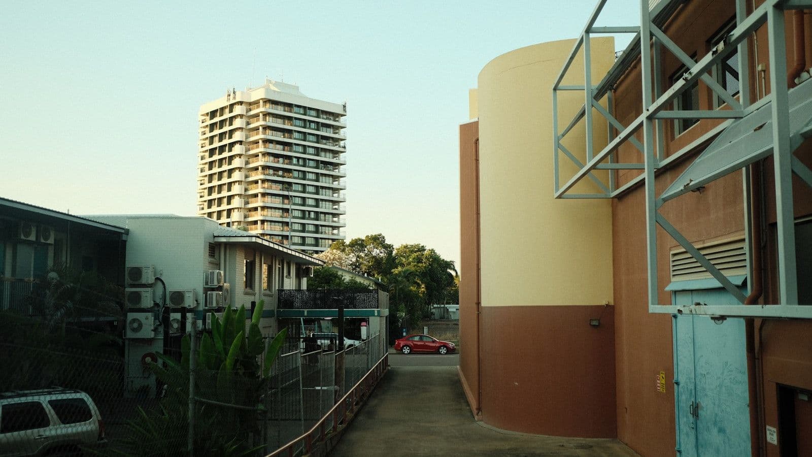 Darwin city, PVC fencing supplied, delivered, and installed across the area.